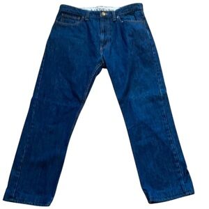 Lands End jeans straight fit size 34 L women hemmed